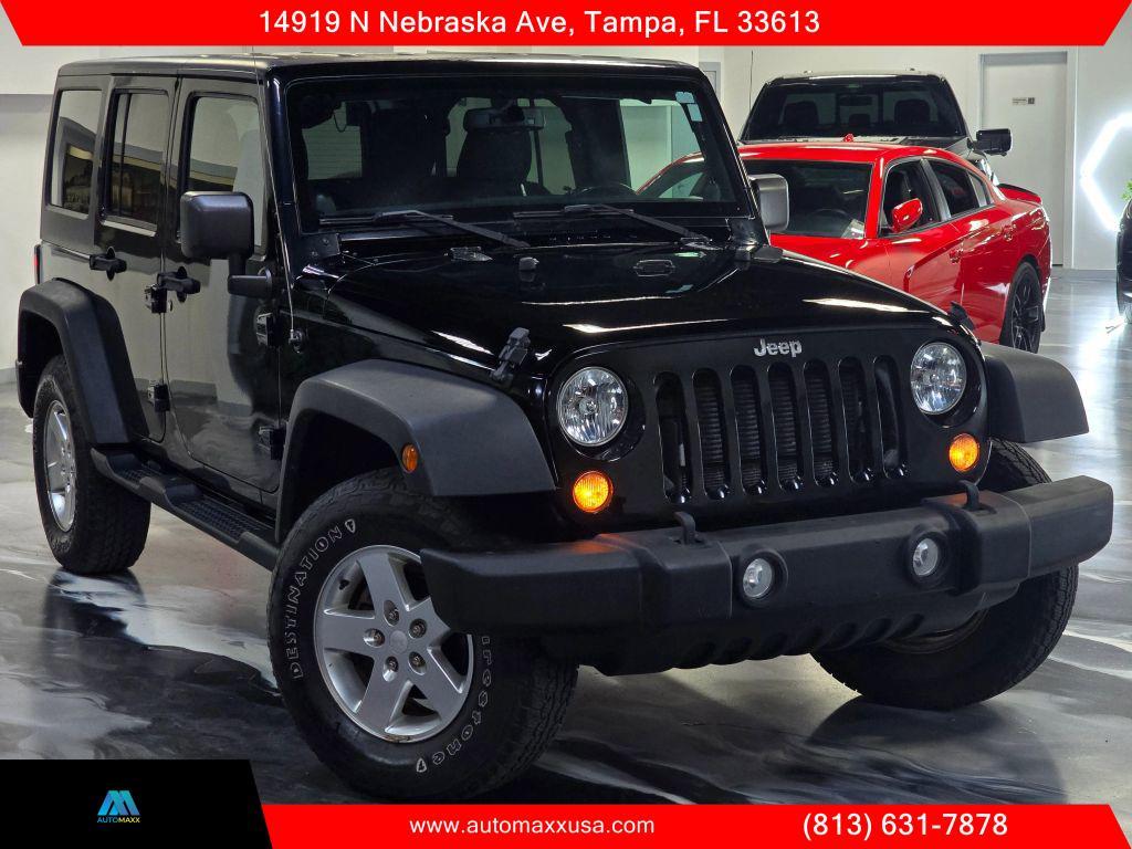 used 2014 Jeep Wrangler Unlimited car, priced at $14,495