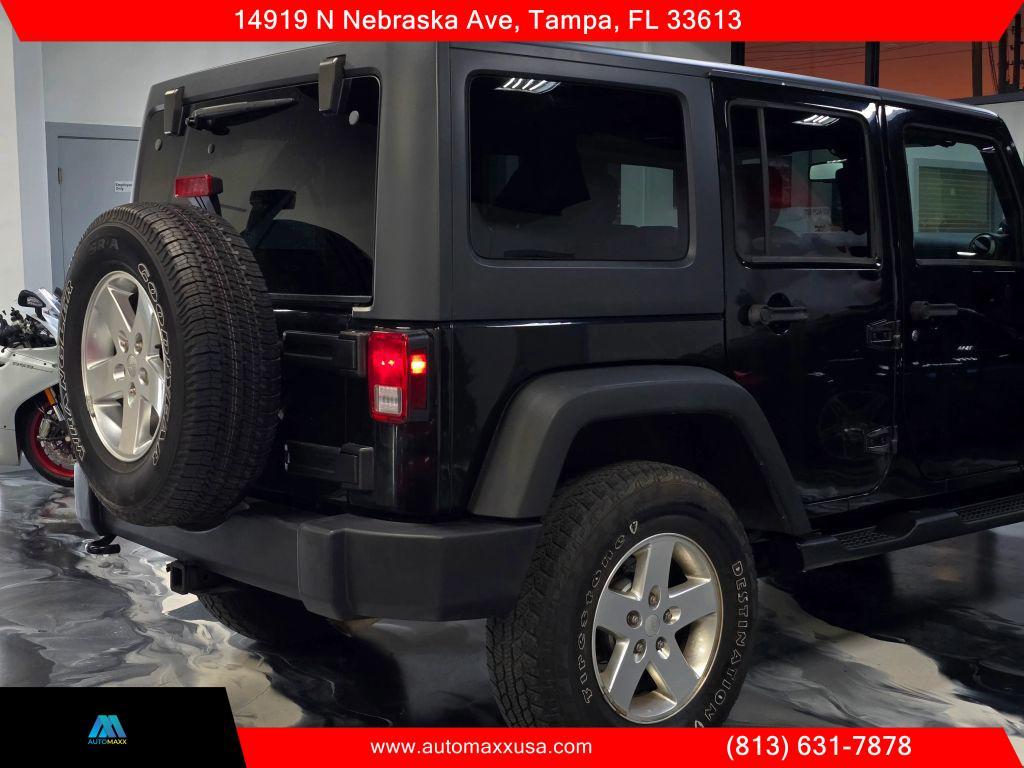 used 2014 Jeep Wrangler Unlimited car, priced at $14,495