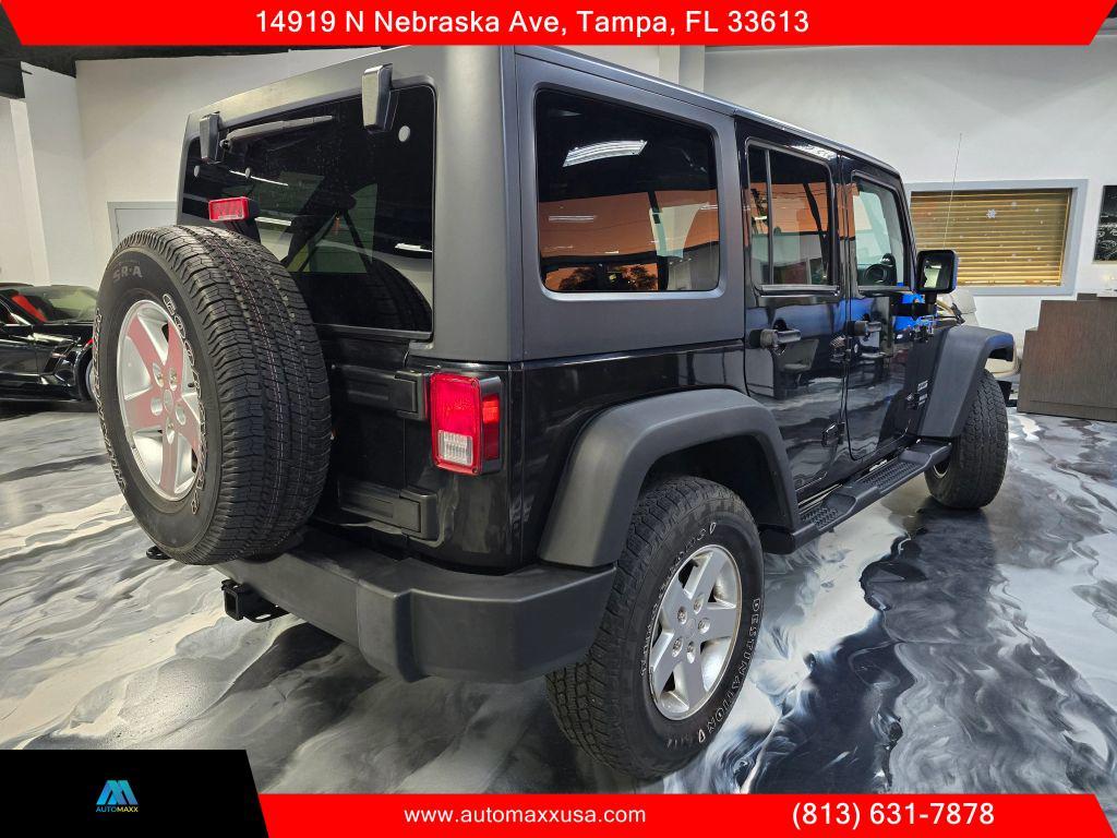 used 2014 Jeep Wrangler Unlimited car, priced at $14,495