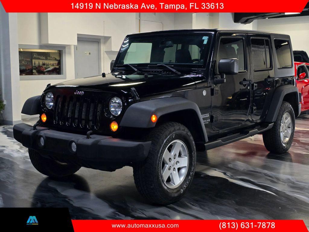 used 2014 Jeep Wrangler Unlimited car, priced at $14,495
