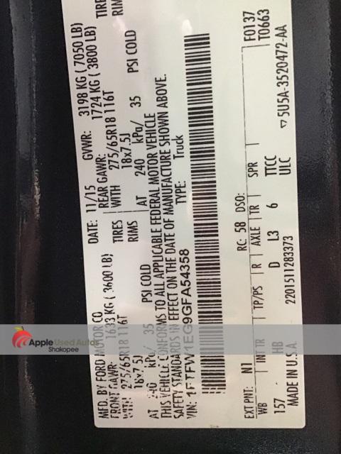 used 2016 Ford F-150 car, priced at $17,499