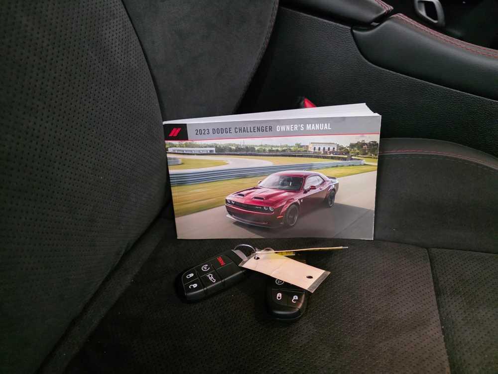 used 2023 Dodge Challenger car, priced at $46,995