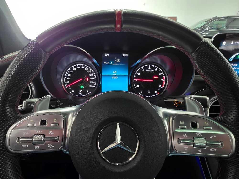 used 2021 Mercedes-Benz AMG GLC 43 car, priced at $36,495