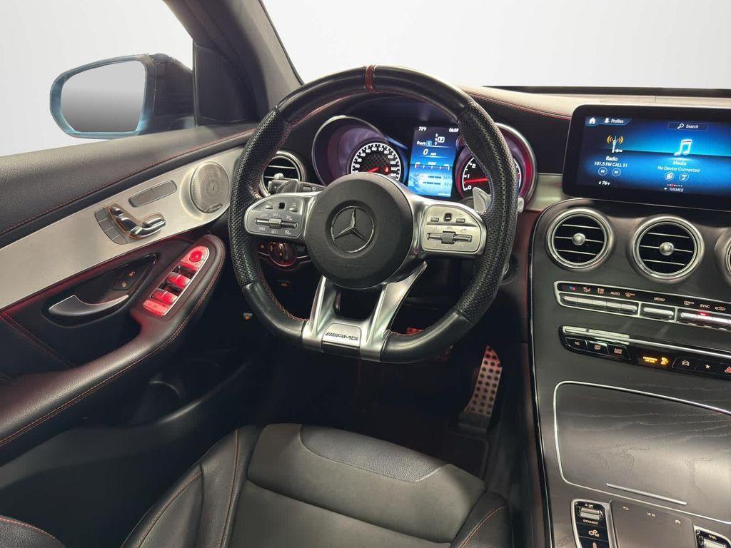 used 2021 Mercedes-Benz AMG GLC 43 car, priced at $35,795