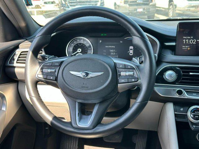 used 2022 Genesis G70 car, priced at $18,990