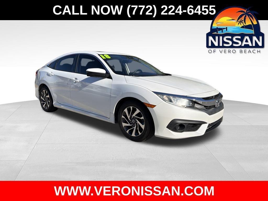 used 2018 Honda Civic car, priced at $16,500