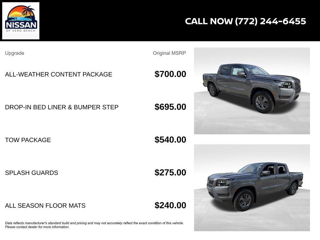 new 2026 Nissan Frontier car, priced at $36,357