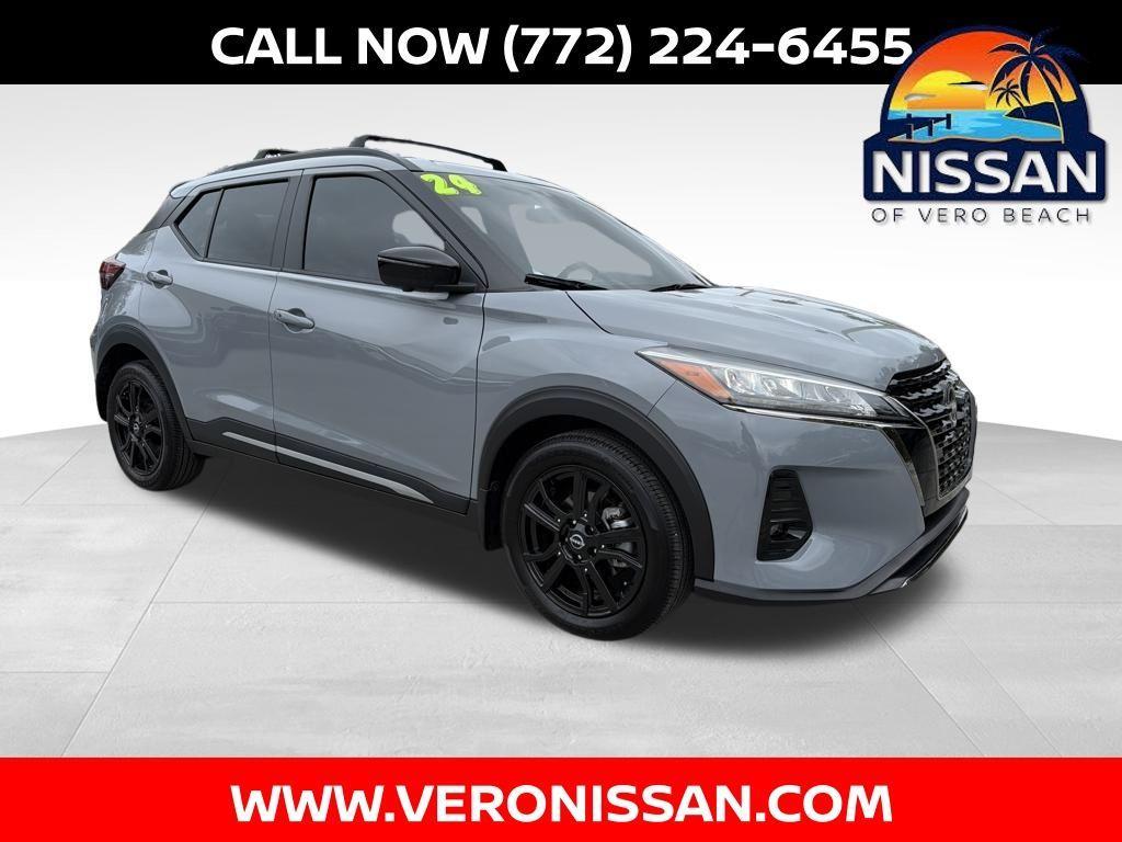 used 2024 Nissan Kicks car, priced at $17,500