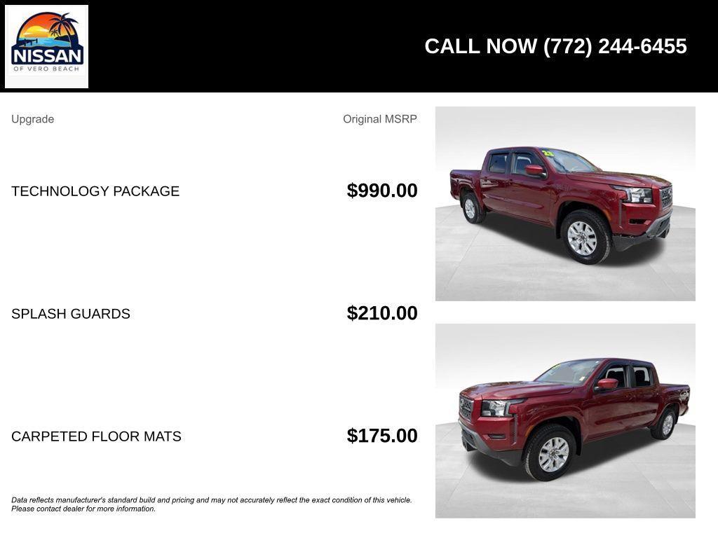 used 2023 Nissan Frontier car, priced at $30,000