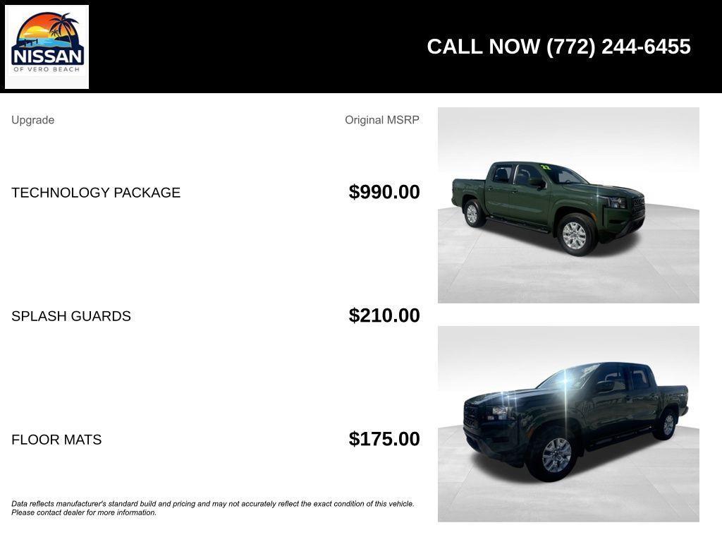 used 2022 Nissan Frontier car, priced at $29,717
