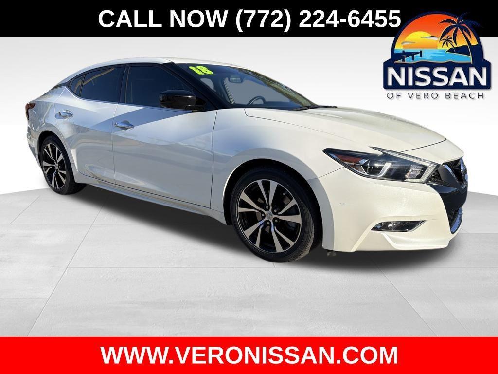 used 2018 Nissan Maxima car, priced at $18,156