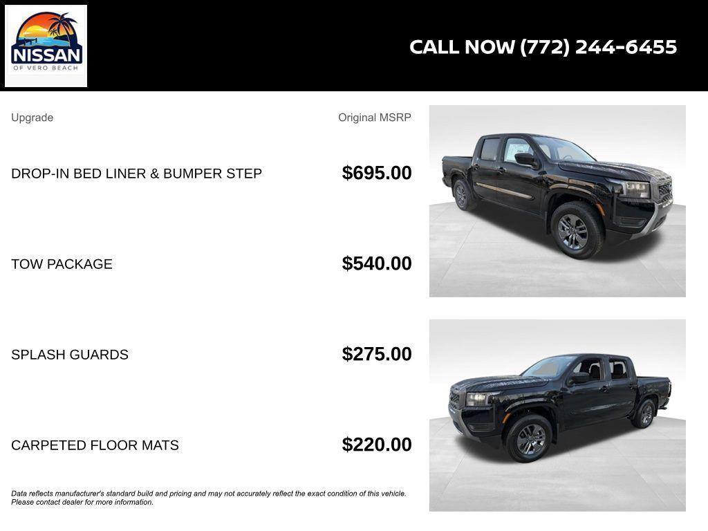 new 2026 Nissan Frontier car, priced at $35,206