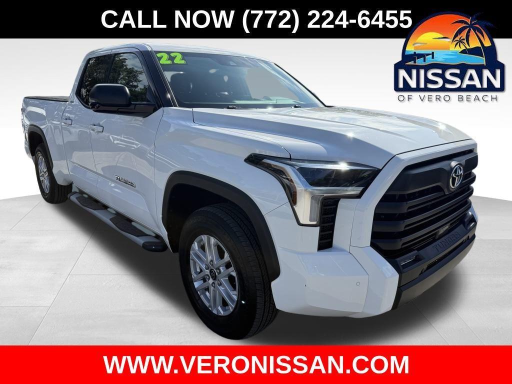 used 2022 Toyota Tundra car, priced at $39,999