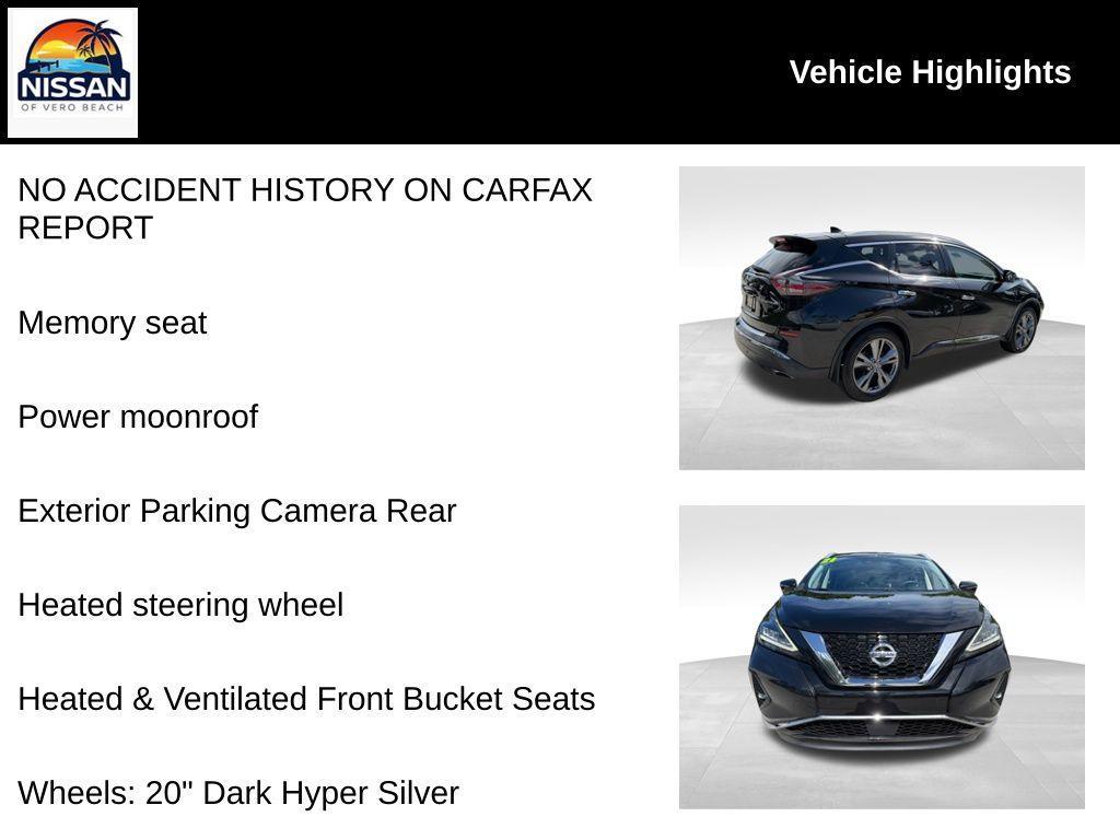 used 2021 Nissan Murano car, priced at $22,876