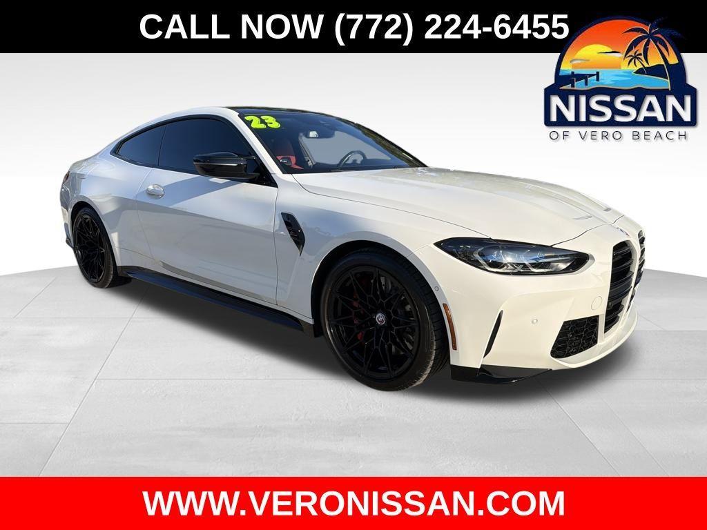 used 2023 BMW M4 car, priced at $76,900