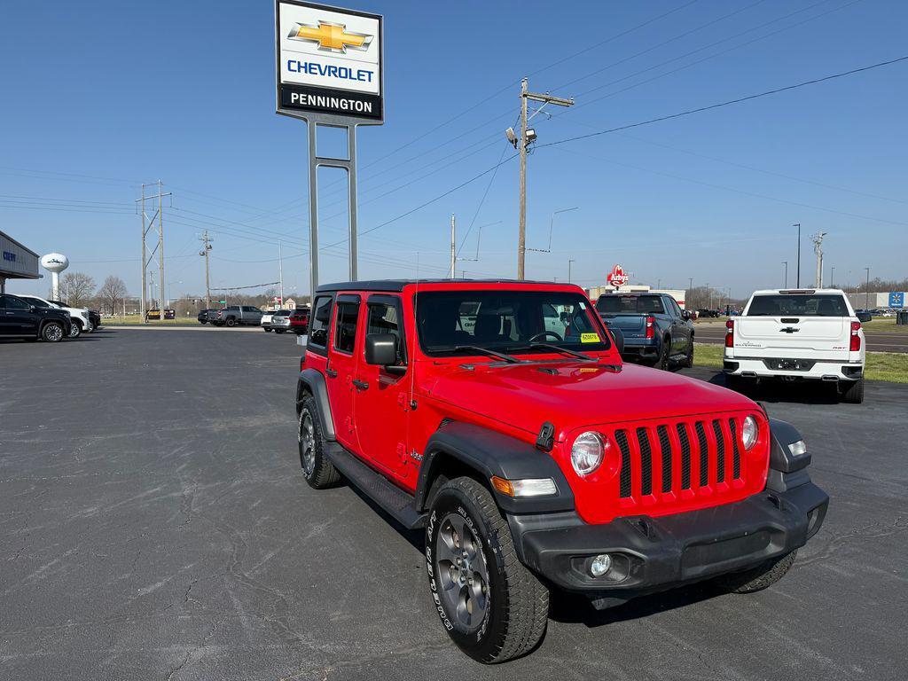 used 2018 Jeep Wrangler Unlimited car, priced at $22,996