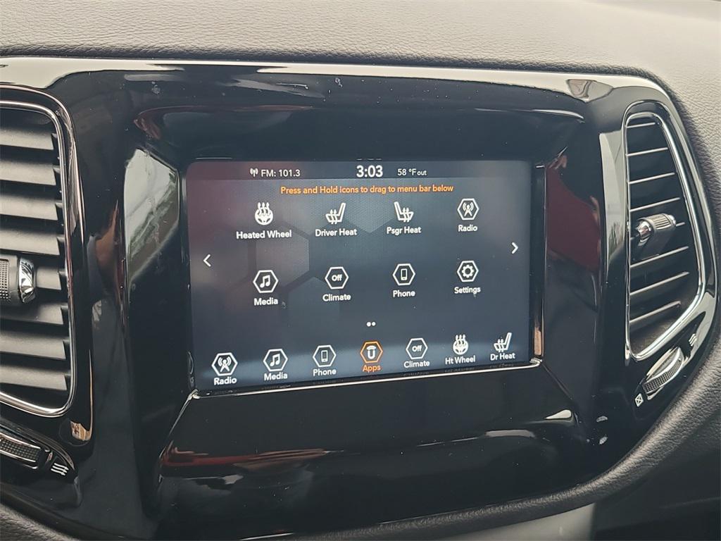 used 2021 Jeep Compass car, priced at $18,999