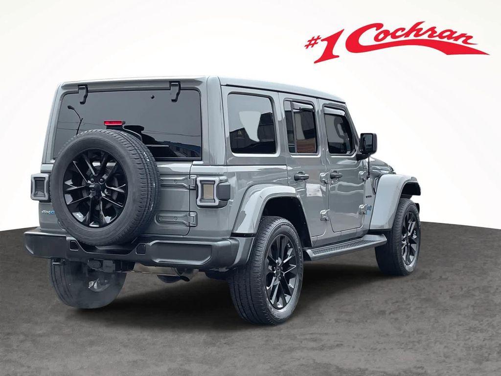 used 2021 Jeep Wrangler Unlimited 4xe car, priced at $24,998
