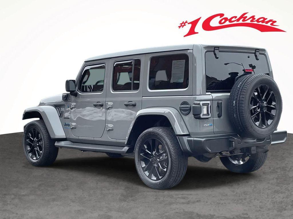 used 2021 Jeep Wrangler Unlimited 4xe car, priced at $24,998