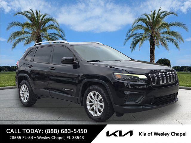 used 2020 Jeep Cherokee car, priced at $16,913