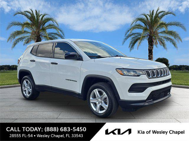 used 2023 Jeep Compass car, priced at $21,018
