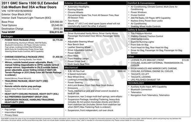 used 2011 GMC Sierra 1500 car, priced at $9,495