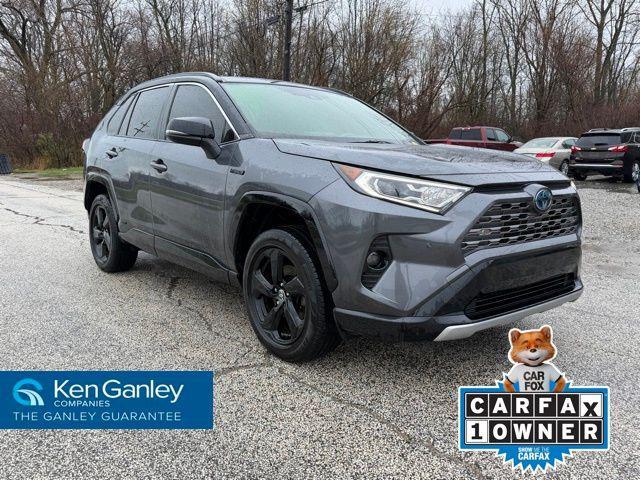 used 2020 Toyota RAV4 Hybrid car, priced at $24,295