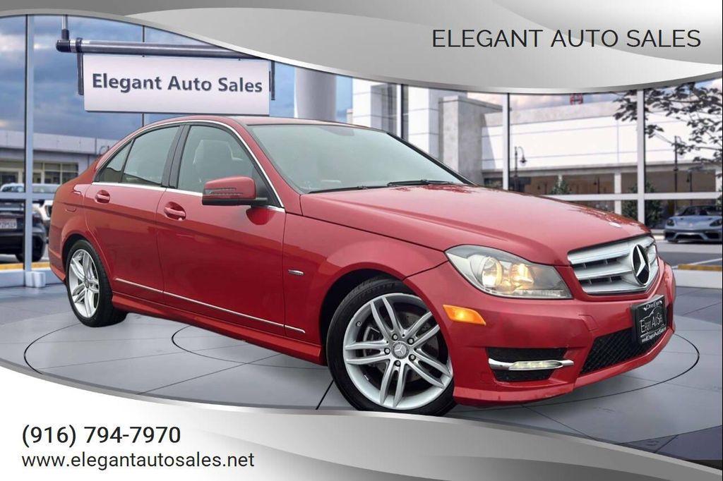 used 2012 Mercedes-Benz C-Class car, priced at $7,999