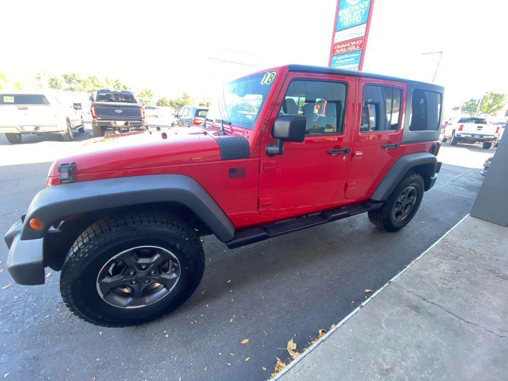used 2018 Jeep Wrangler JK Unlimited car, priced at $15,795