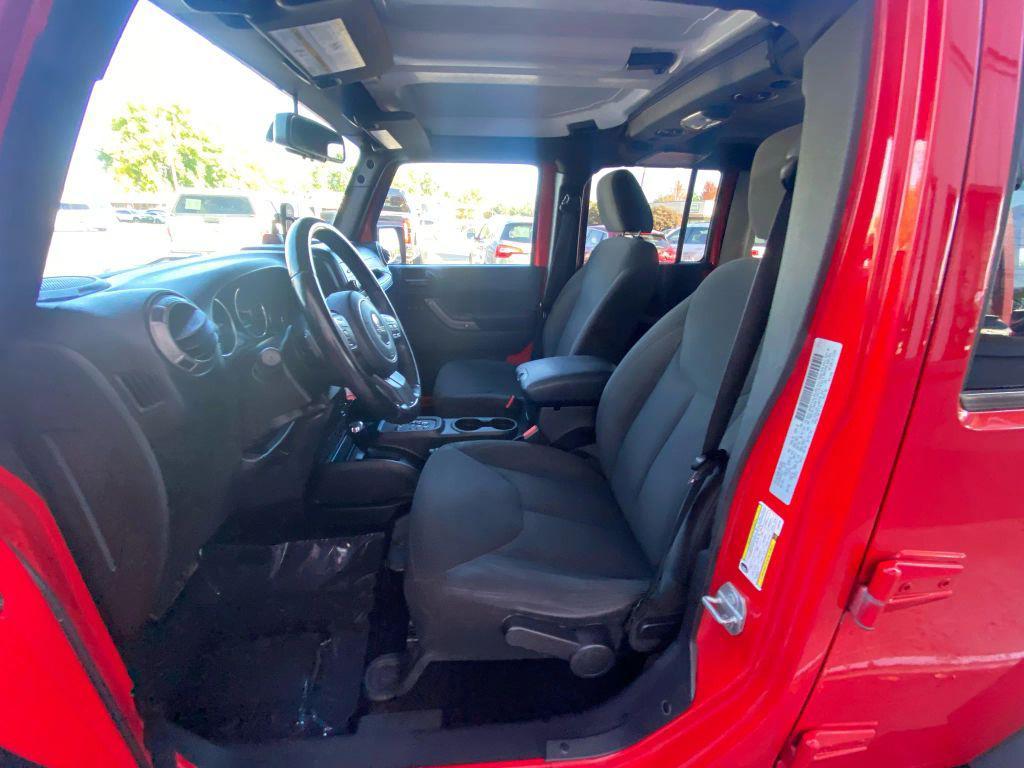 used 2018 Jeep Wrangler JK Unlimited car, priced at $15,795