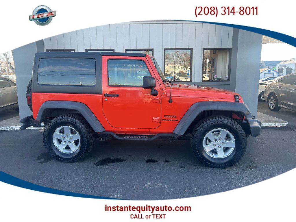used 2015 Jeep Wrangler car, priced at $13,995