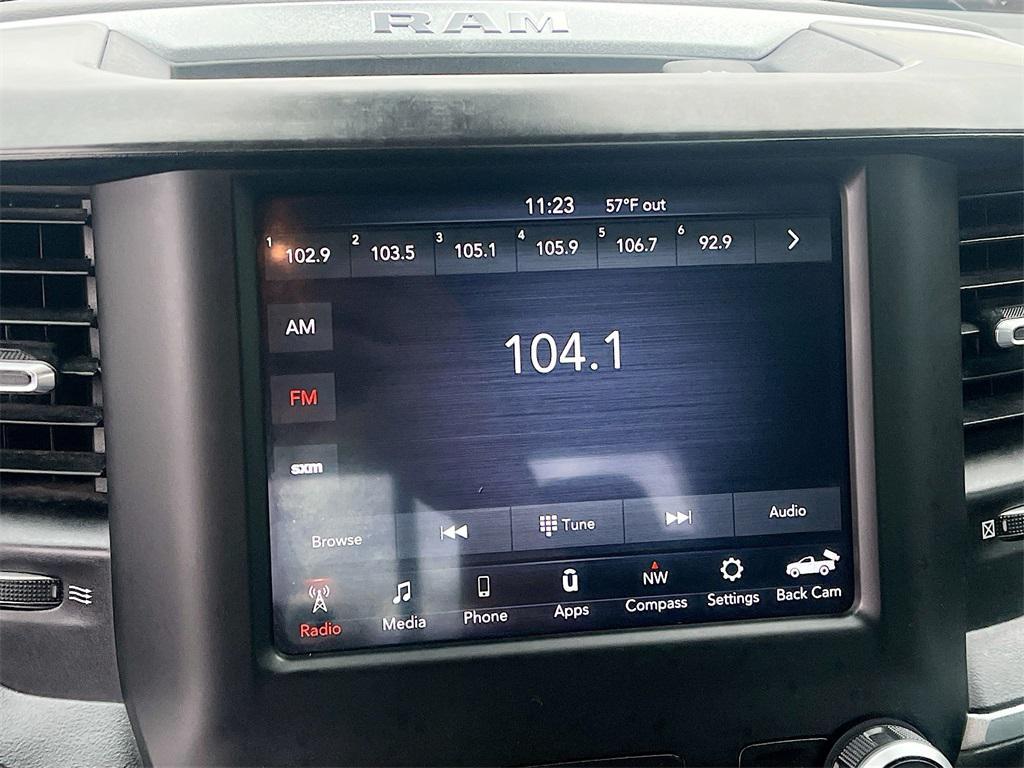 used 2021 Ram 1500 car, priced at $25,500