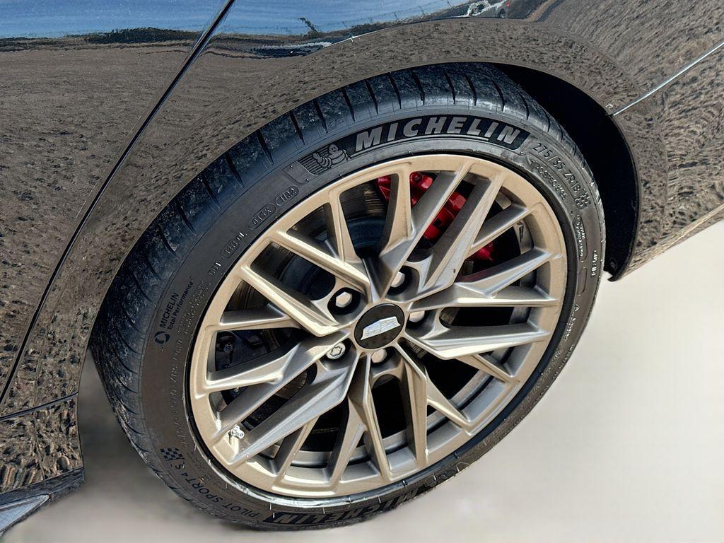 used 2022 Cadillac CT4-V car, priced at $49,000