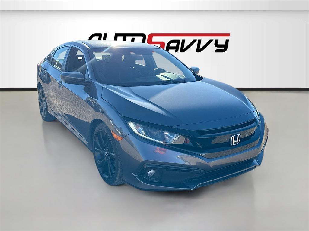 used 2021 Honda Civic car, priced at $17,000