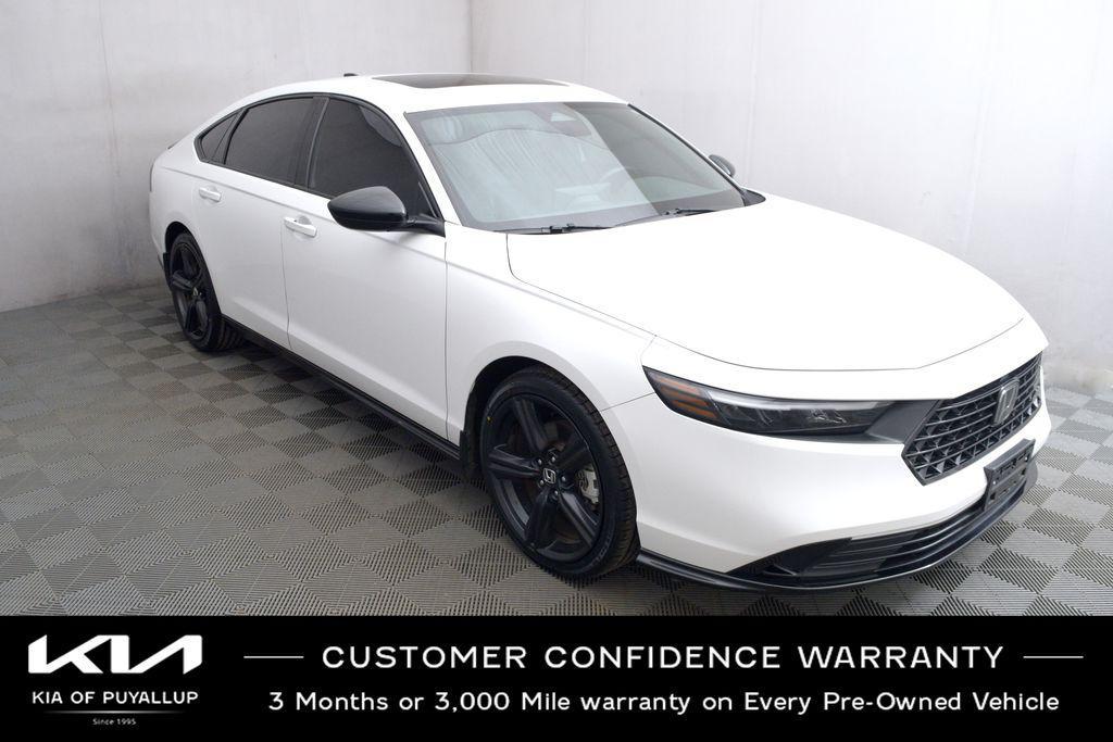 used 2023 Honda Accord Hybrid car, priced at $26,998