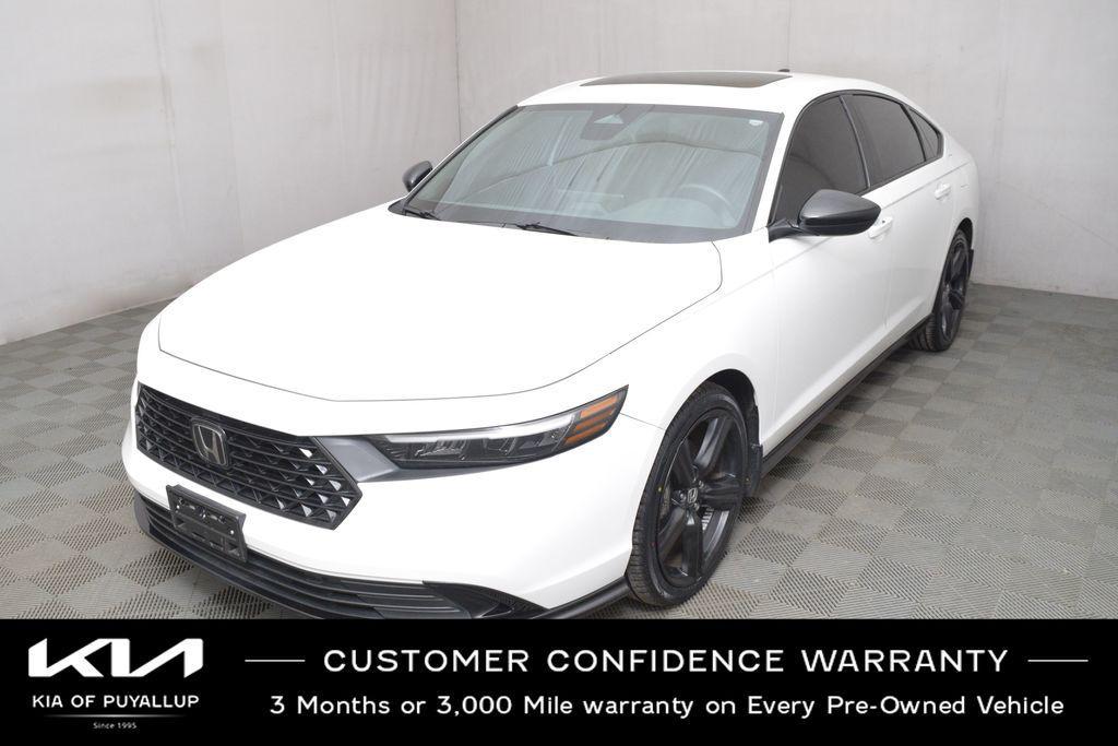 used 2023 Honda Accord Hybrid car, priced at $26,998