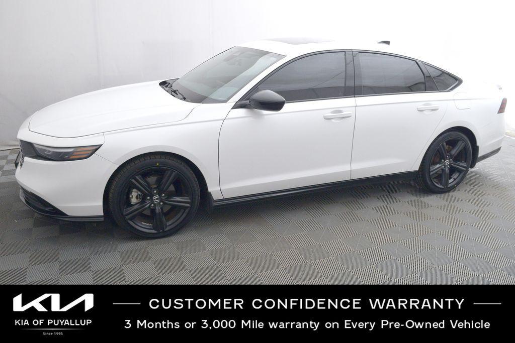 used 2023 Honda Accord Hybrid car, priced at $26,998