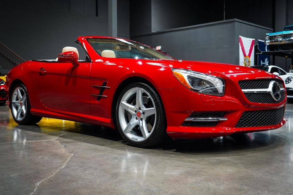 used 2015 Mercedes-Benz SL-Class car, priced at $39,989