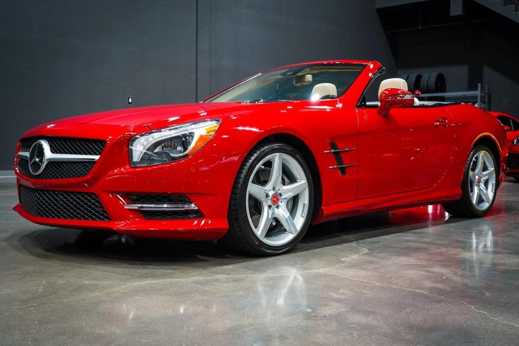 used 2015 Mercedes-Benz SL-Class car, priced at $39,989