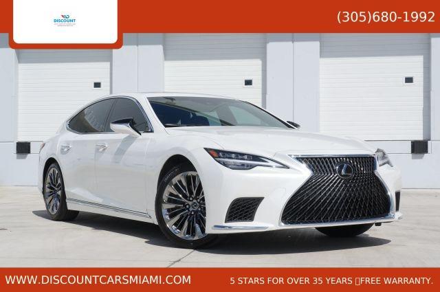 used 2021 Lexus LS 500 car, priced at $39,992