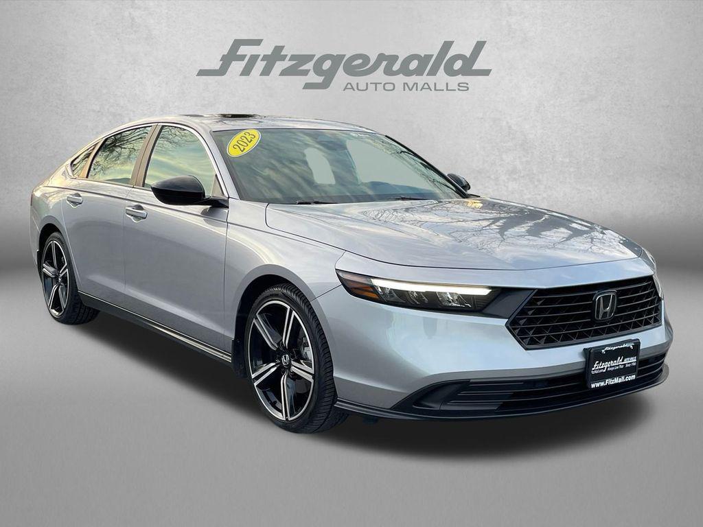 used 2023 Honda Accord Hybrid car, priced at $23,588