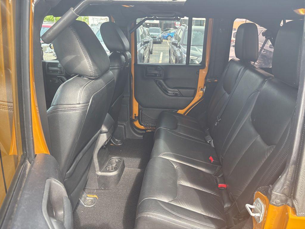 used 2014 Jeep Wrangler Unlimited car, priced at $15,209