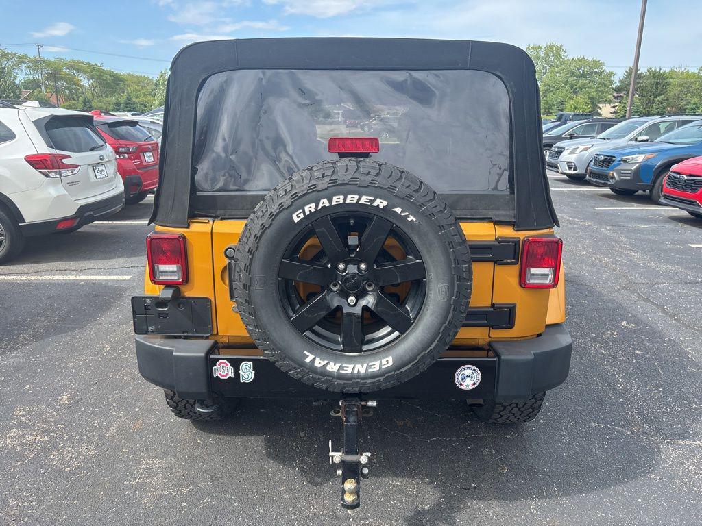 used 2014 Jeep Wrangler Unlimited car, priced at $15,209