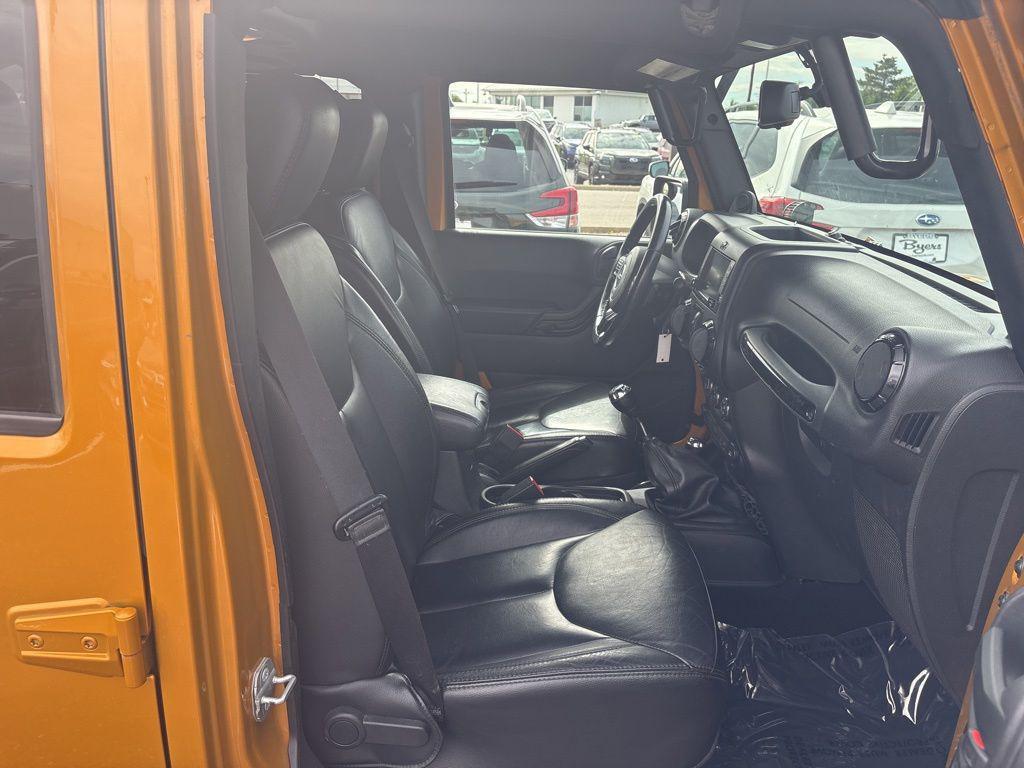 used 2014 Jeep Wrangler Unlimited car, priced at $15,209
