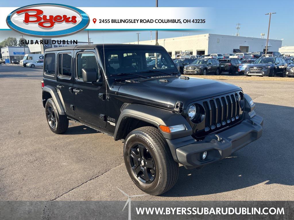 used 2021 Jeep Wrangler Unlimited car, priced at $27,500