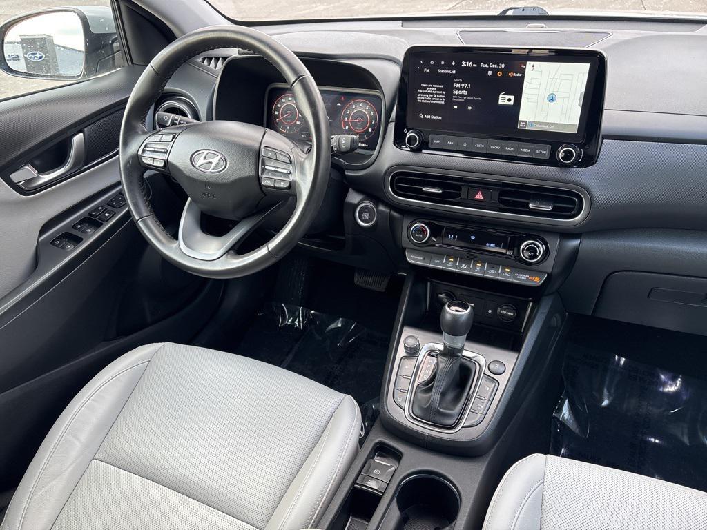 used 2023 Hyundai Kona car, priced at $23,000