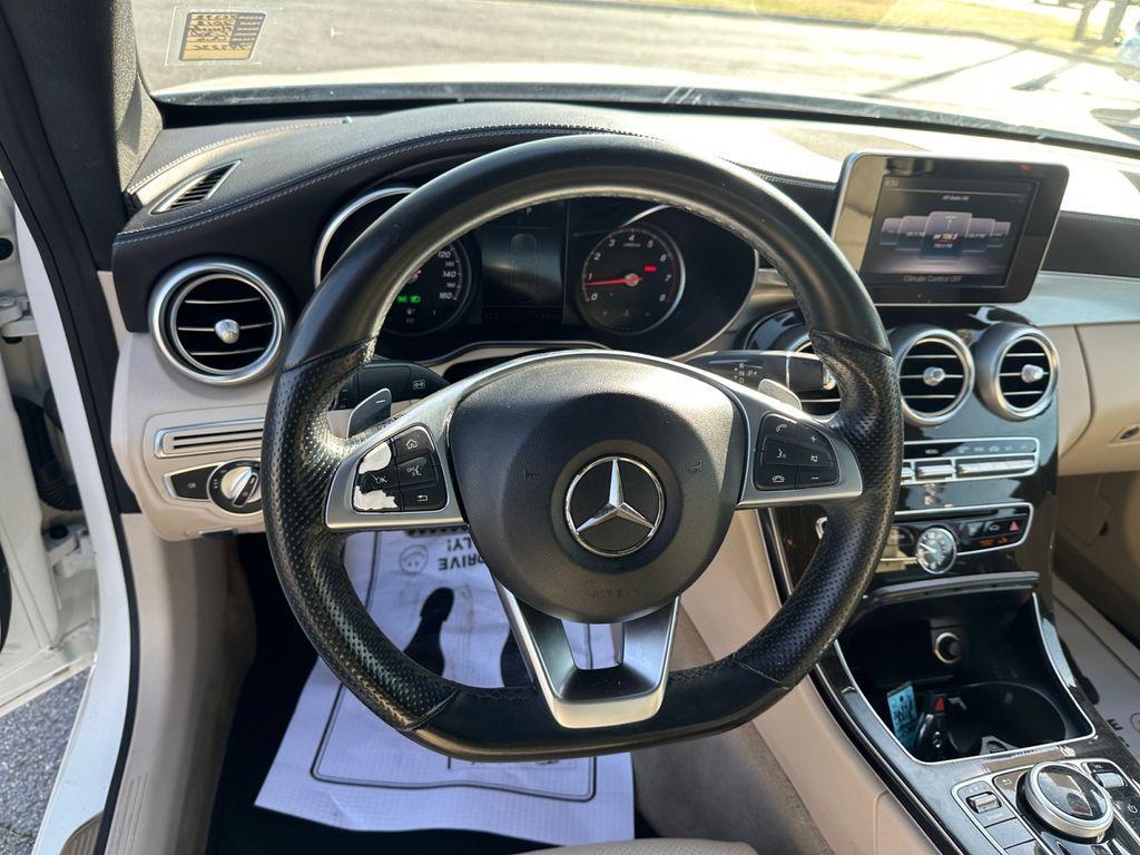 used 2018 Mercedes-Benz C-Class car, priced at $22,888