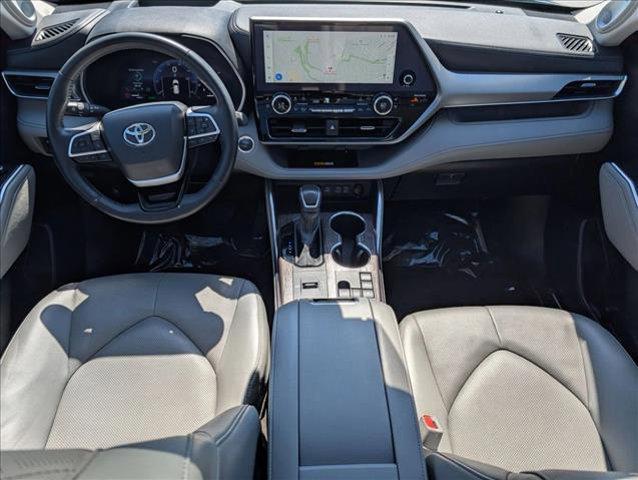 used 2024 Toyota Highlander Hybrid car, priced at $49,241