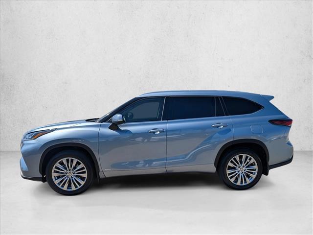 used 2024 Toyota Highlander Hybrid car, priced at $49,241