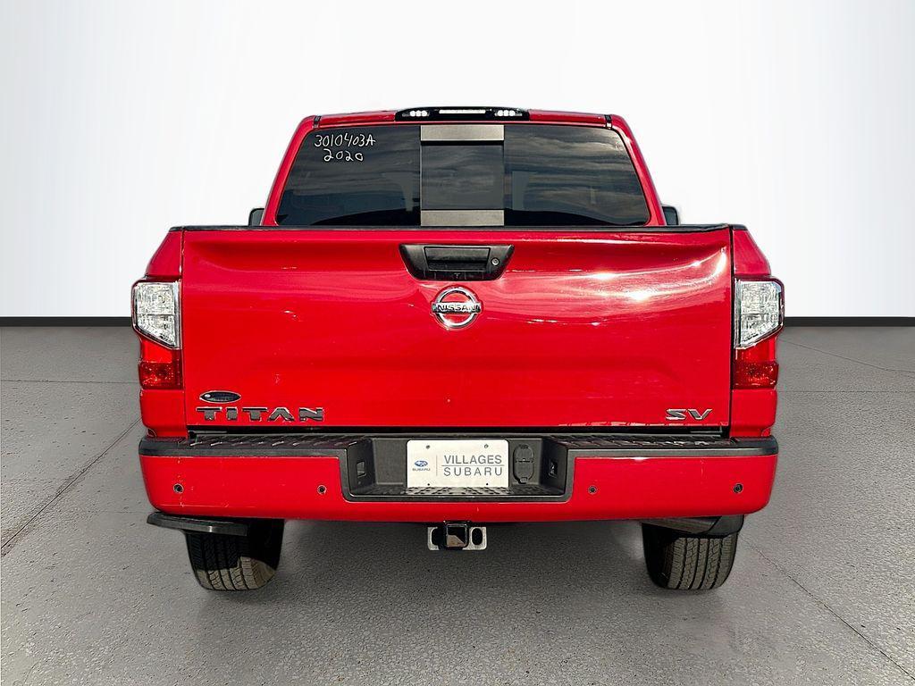 used 2020 Nissan Titan car, priced at $23,750